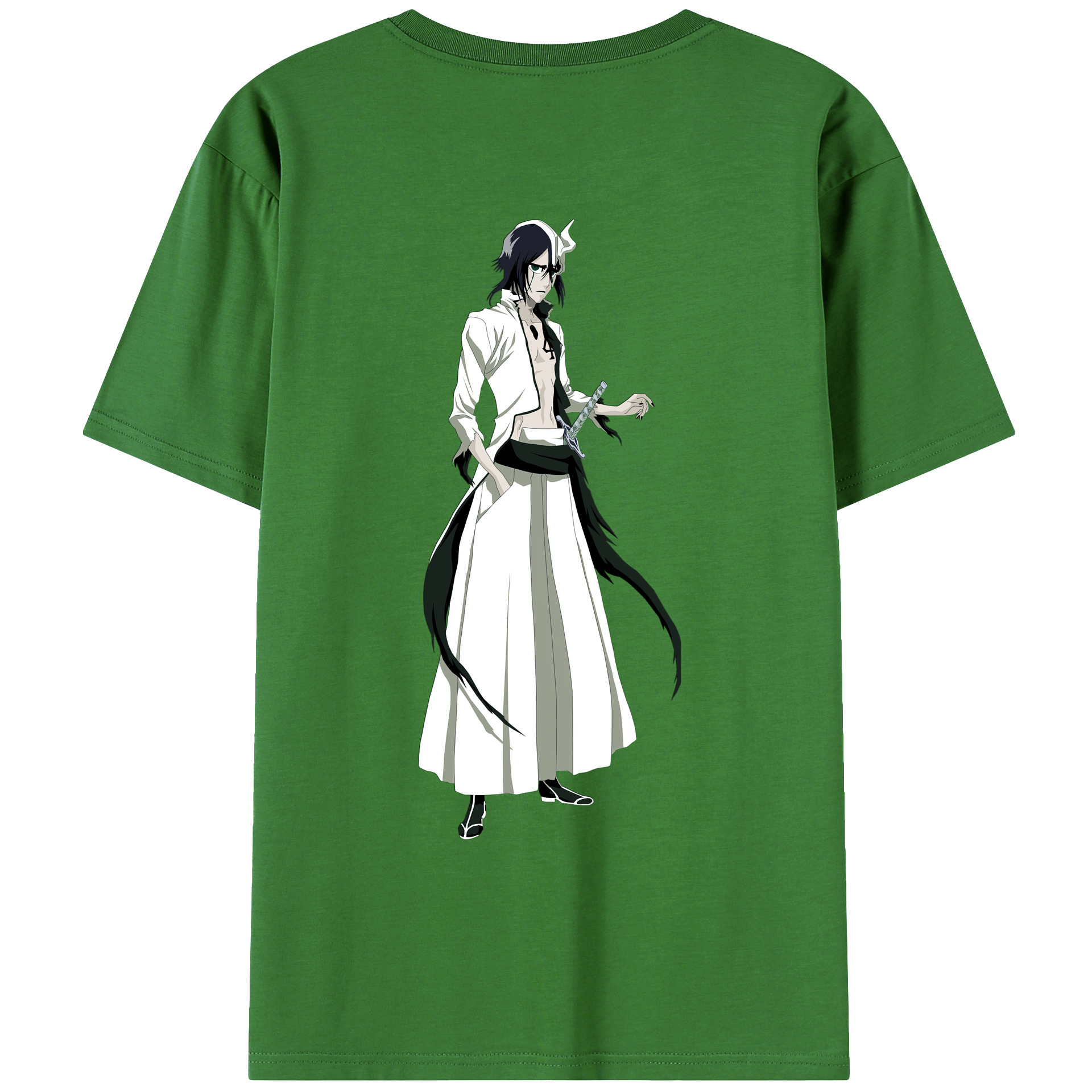 （画像用） ブリーチ ウルキオラ·シファー BLEACH Ulquiorra cifer レディース半袖Tシャツ(バックプリント)